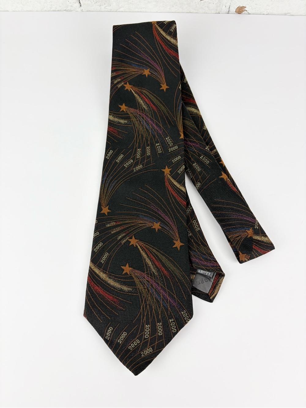 Robert Talbott 2000 Y2K Celestial Silk Mens Neck Tie
